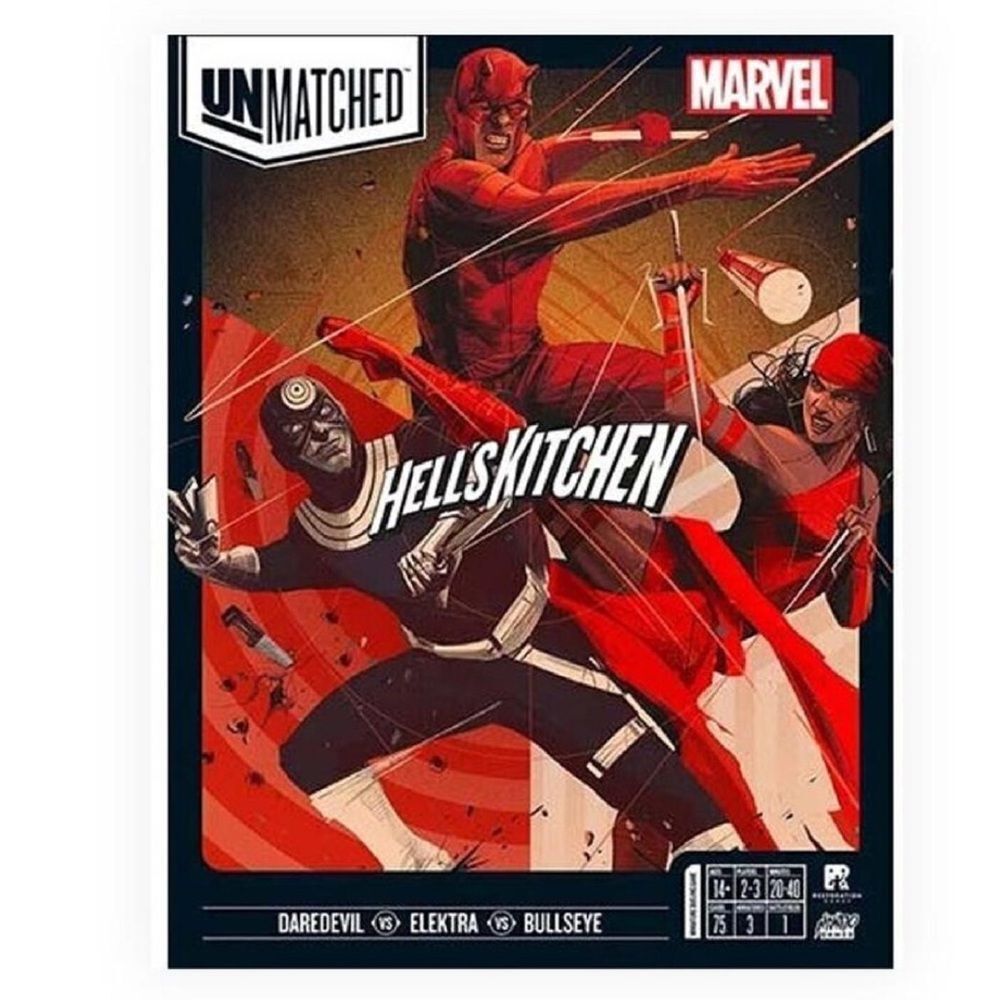 Unmatched Marvel Hell’s Kichen Board Game NEW